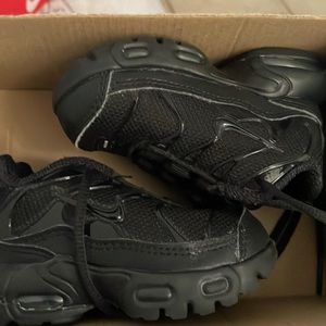 Our shaved shoes for baby but haven’t gotten a chance to wear them